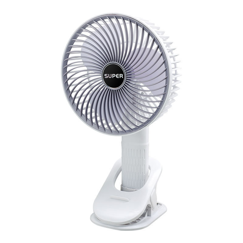 USB Charging Small Fan Wall Mounted Mini Handheld Electric Fan Home Dormitory Clip Fan