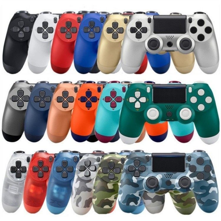 Gamepad P4 Bluetooth 26 colors optional arcade console computer dual vibration six-axis PC earphone bundle storage bag