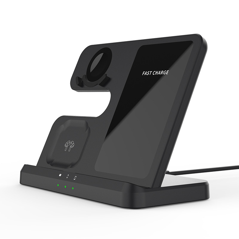 Private mold multi-function three-in-one wireless charger for Samsung phones watches earphones fast charging wireless charger