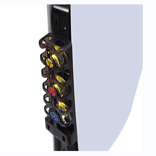 PS5 host cooling fan compatible with P5 Slim host cooling fan three-speed wind/colorful