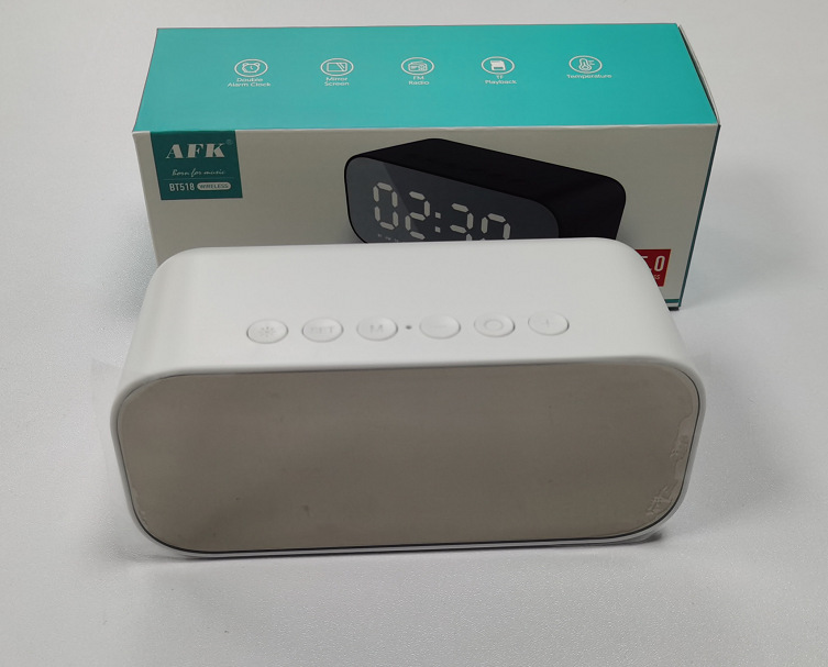 Bluetooth speaker multifunctional clock alarm clock new Bluetooth audio Mid-Autumn Festival gift Bluetooth speaker