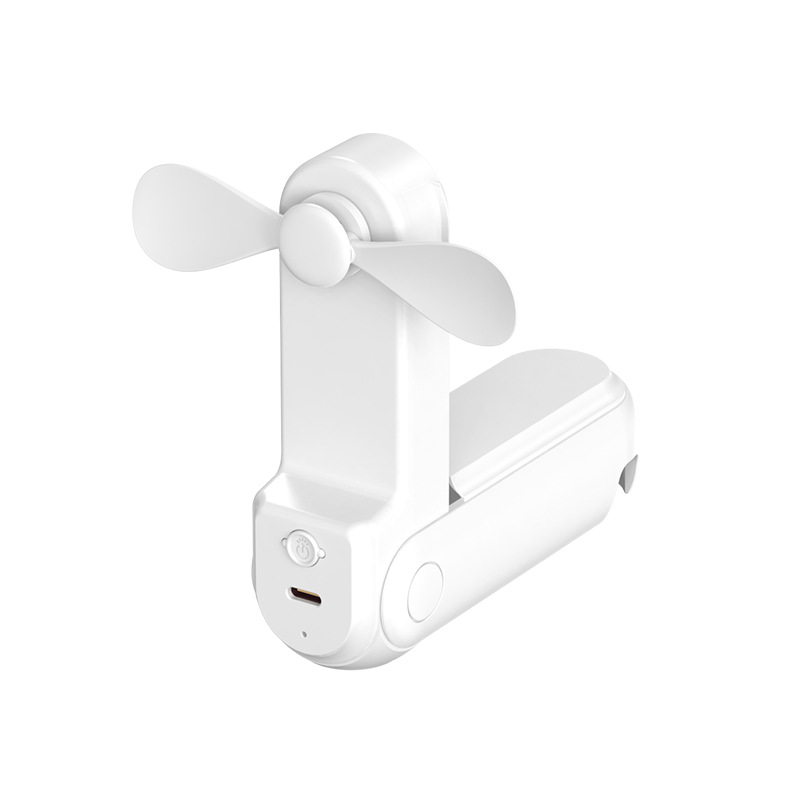 Pocket Mini Silent Charging Small Electric Fan Portable Outdoor Handheld Fan Gift