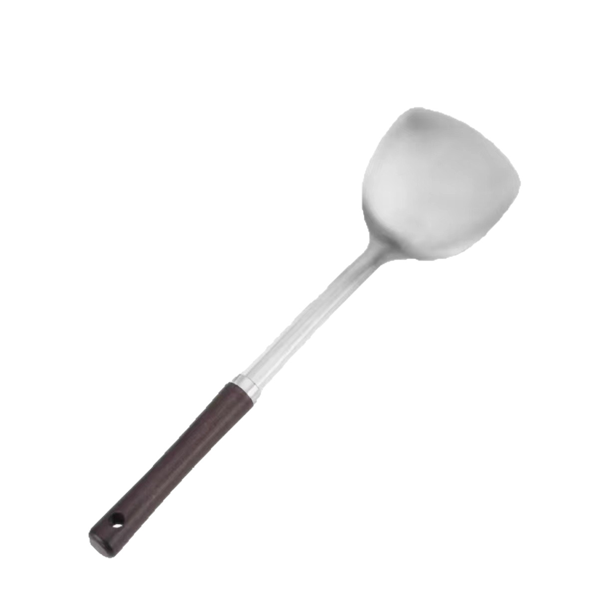 304 spatula set stainless steel solid wood wok spatula thickened anti-scald spatula soup spoon kitchen home wok spatula soup spoon