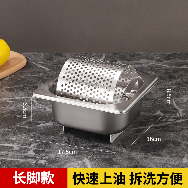 Thickened stainless steel butter spreader American-style burger tool butter roller street burger
