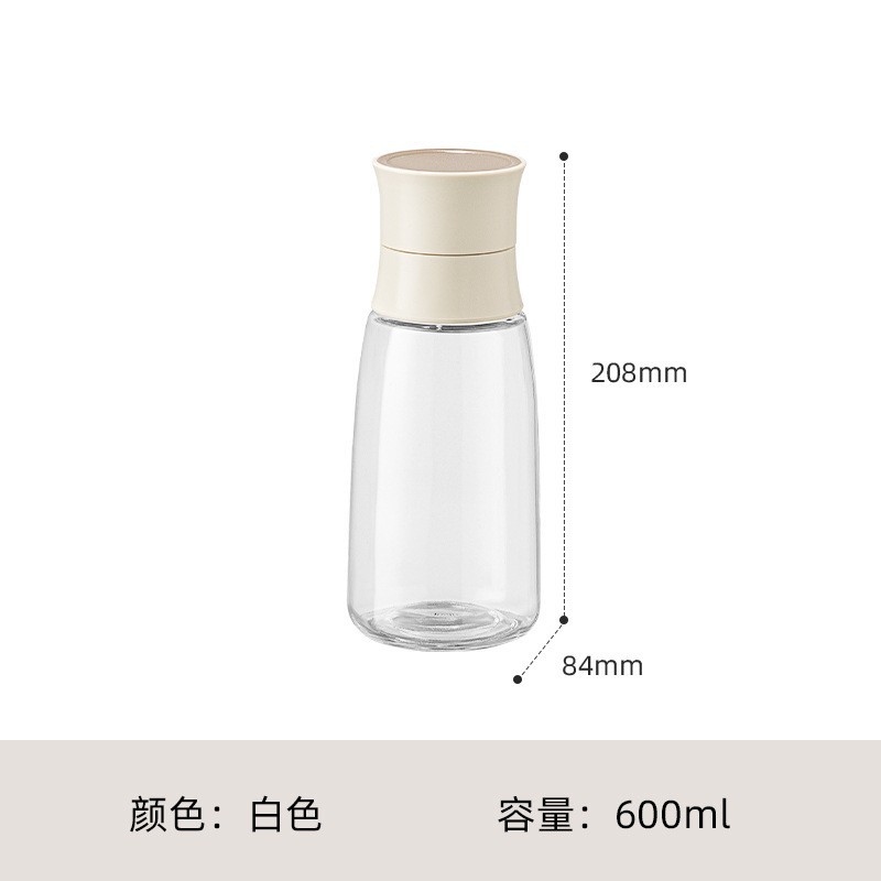 Glass wine bottle, empty bottle, sealed pickling bottle, special food-grade wine flask, storage container for liquor