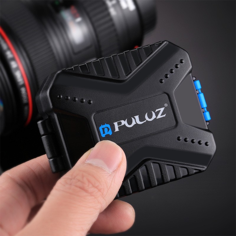 PULUZ Camera Memory Card Storage Case Memory Card Waterproof Case CF Card TF Card SD Card Storage Case Card Holder
