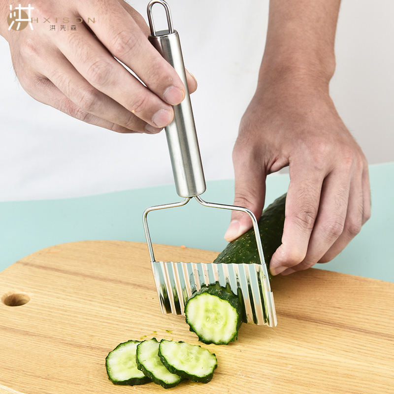 Stainless steel egg kitchen gadget, egg separator, meatball maker, tomato slicer, noodle cutter