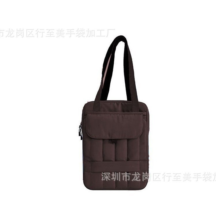 Durable nylon portable storage bag multi-purpose textile computer tote bag hand shoulder bag