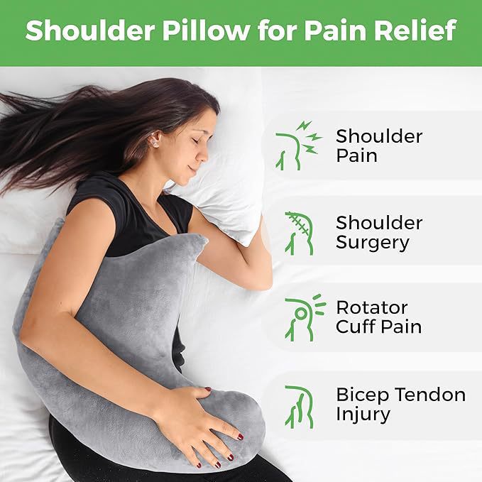 Rotating cuff pillow soft and comfortable surgical shoulder pillow ergonomic shoulder support pillow
