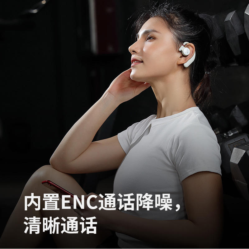 DOSS True Wireless Bluetooth Earbuds OWS Open-Ear Noise Reduction Outdoor Cycling Sports Waterproof Game