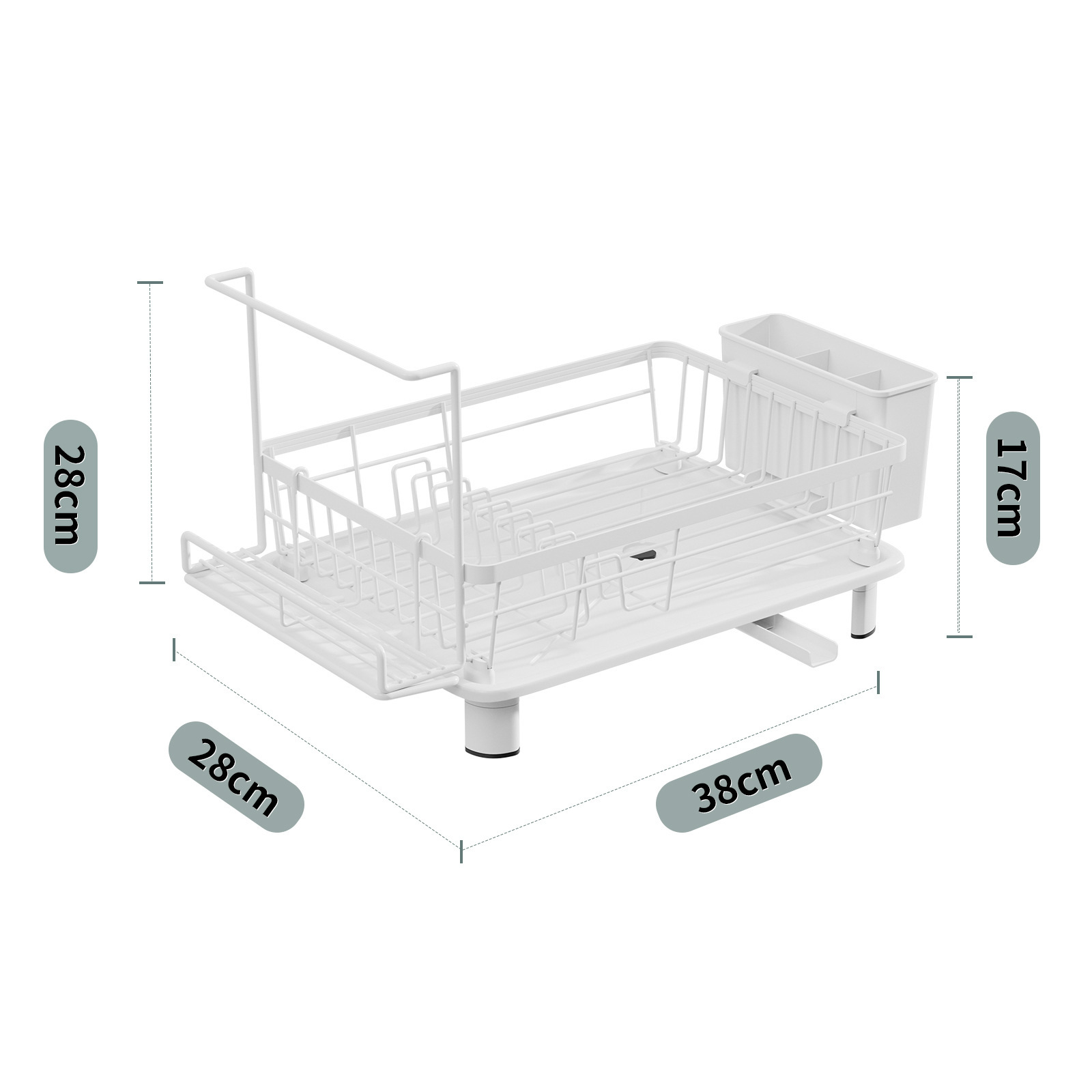 Bowl dish rack kitchen storage rack draining rack storage rack chopstick holder dishcloth rack multifunctional
