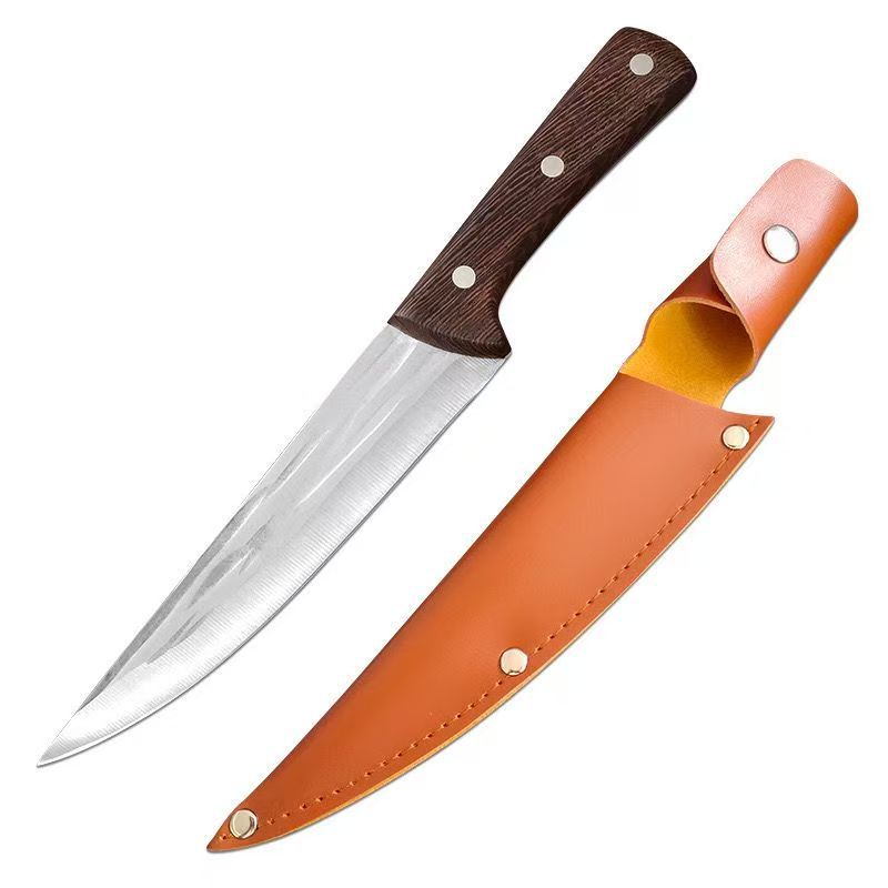 Yangjiang Hand Forged Boning Knife Meat Knife Beef Mutton Pork Slaughter Knife Pork Stall Boning Special Pointed Knife