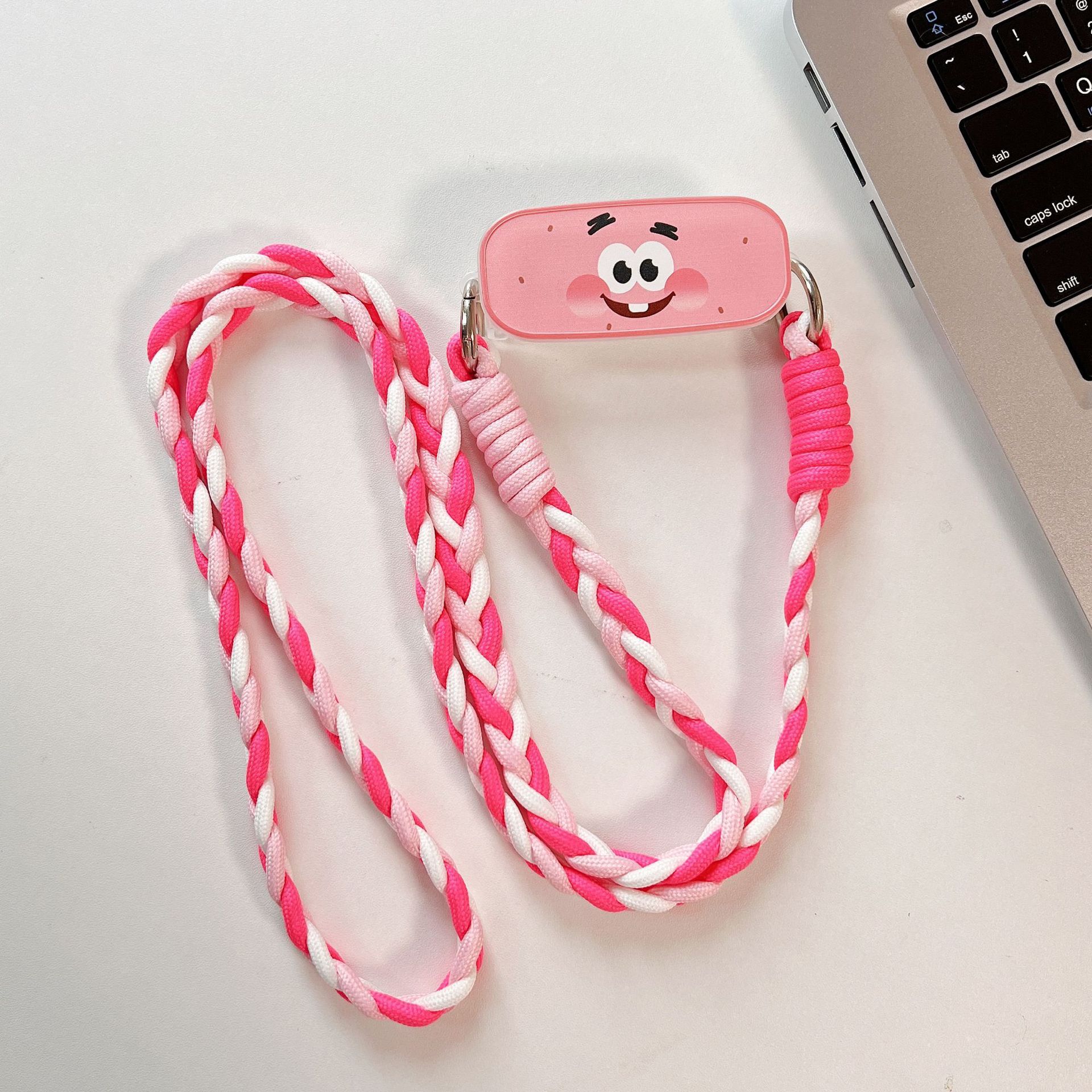 Back clip lanyard diagonal hanging phone back clip lanyard phone chain phone lanyard back clip bow Amazon