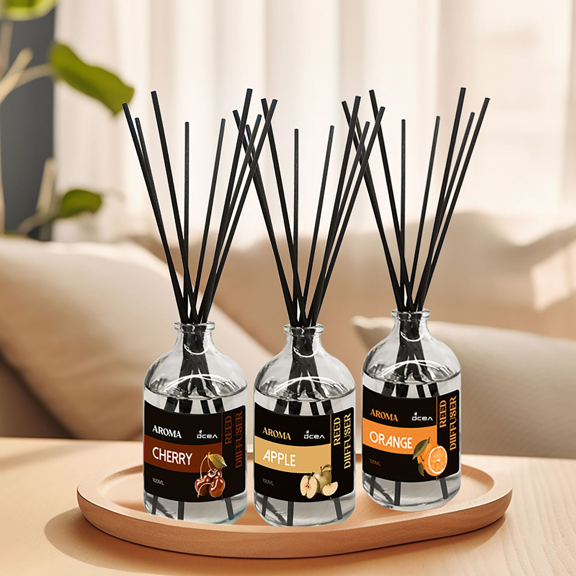 Flameless Aromatherapy Essential Oil for Home Indoor Bedroom Flameless Aroma Office Incense Rattan Aromatherapy