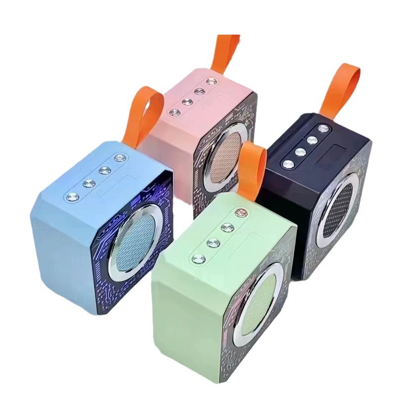 Mecha Bluetooth Audio Small Steel Cannon Outdoor Portable Mini Bass Home Desktop Wireless Speaker
