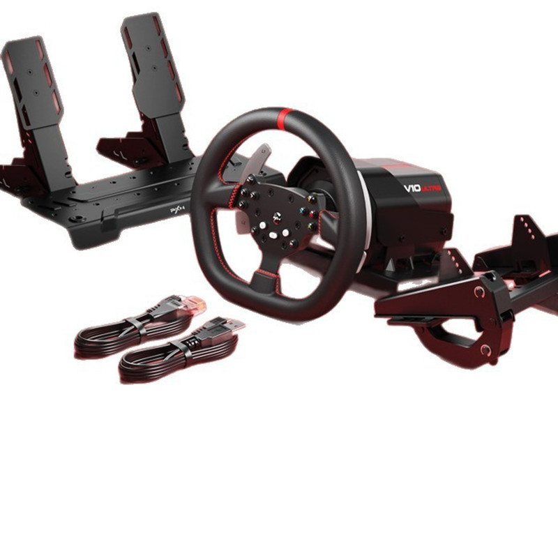 Laisida V10 Ultra Racing Game Steering Wheel Compatible PS4 Switch Game Console Car Simulator
