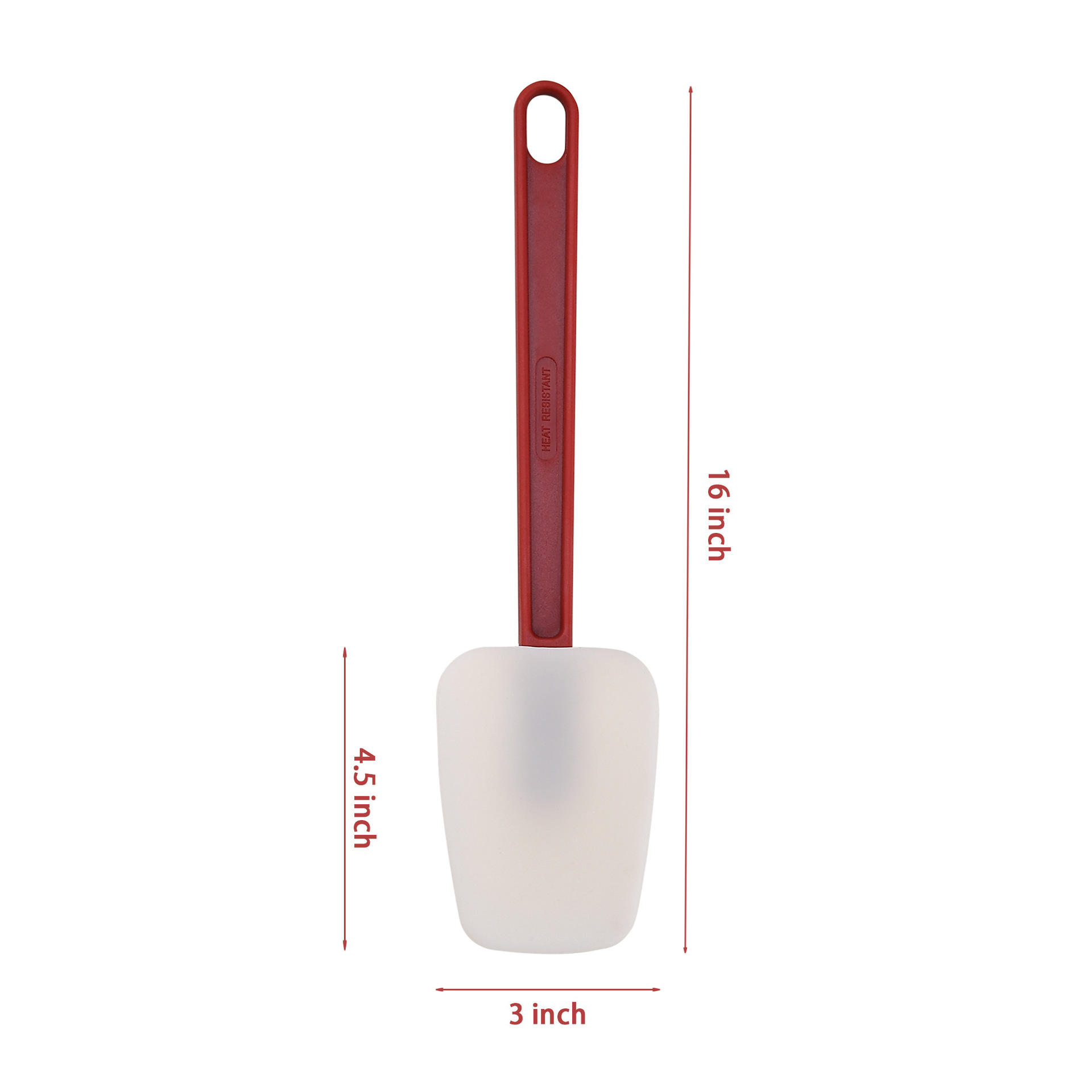 Cream Silicone Scraper Spoon Type Spatula Baking Tool Cake Cream Scraper Spatula