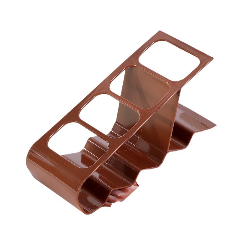 Step-shaped remote control storage rack multi-grid household living room desktop TV air conditioner remote organizer desktop