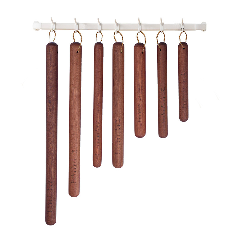 Home portable ebony rolling pin, non-stick dough, red sandalwood large rolling pin, customizable logo