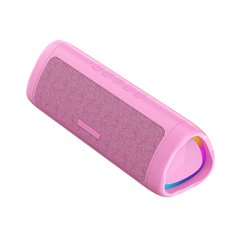 Cyboris New Bluetooth 5.3 Colorful Light Portable TWS Waterproof Bluetooth Speaker HD Call
