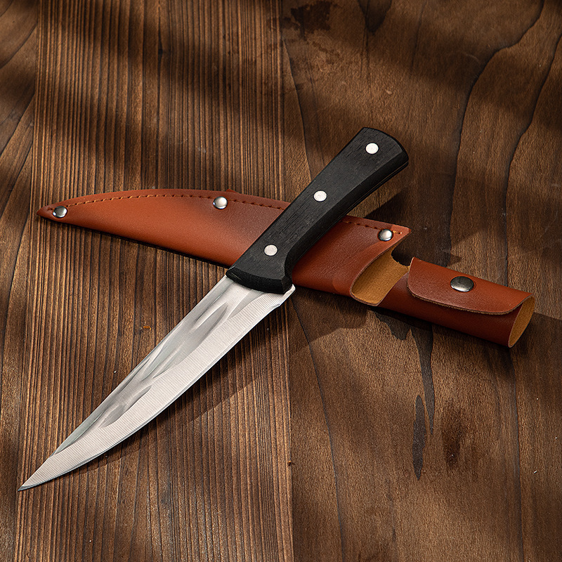 Yangjiang Hand Forged Boning Knife Meat Knife Beef Mutton Pork Slaughter Knife Pork Stall Boning Special Pointed Knife