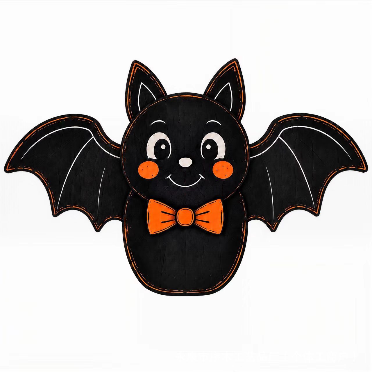 Halloween Wooden Ornament Ghost Pumpkin Black Cat Owl Layered Tray Decoration Wooden Craft Ornament