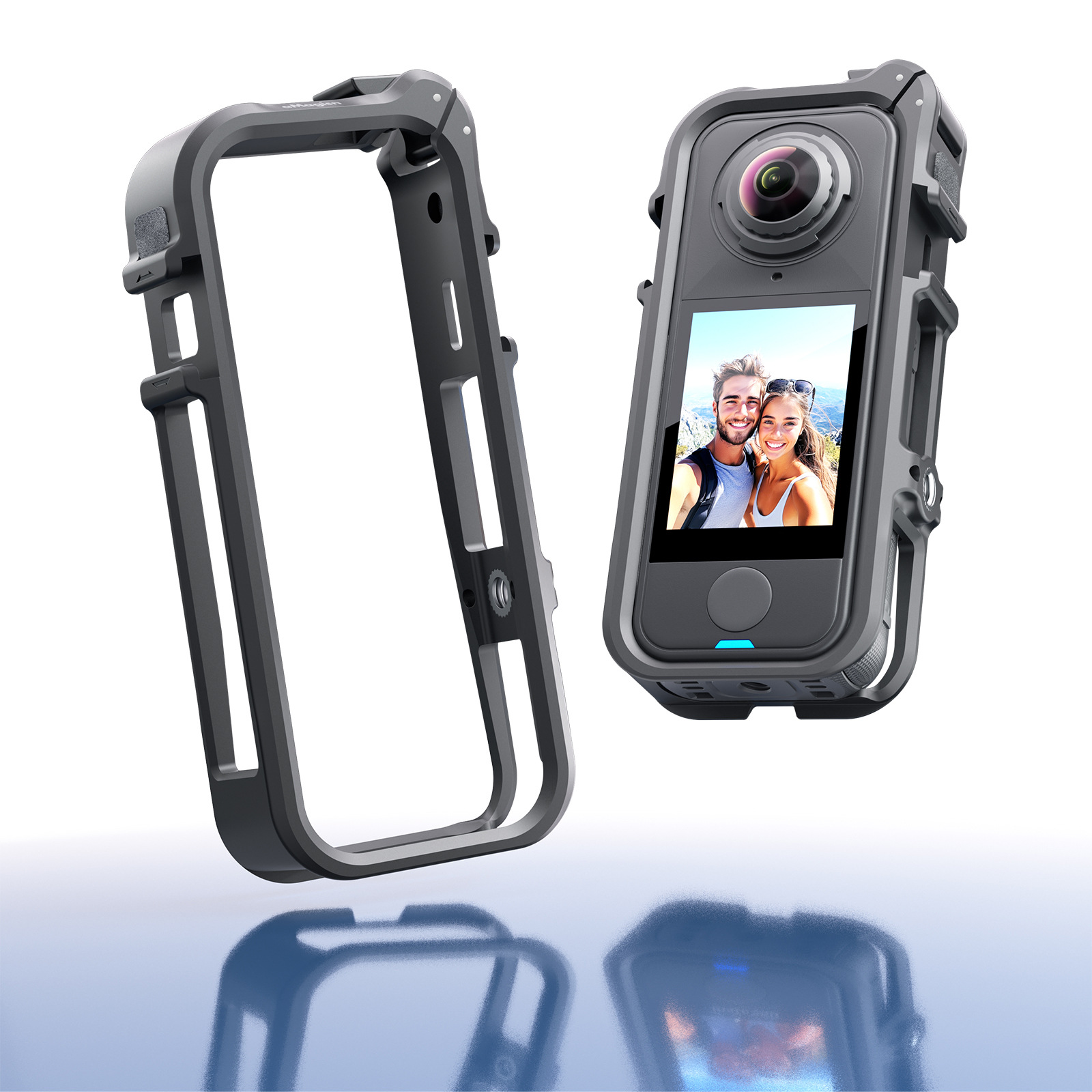 Amai for Insta360 X4 Air plastic cage, Insta360 multifunctional expansion frame, protective accessories