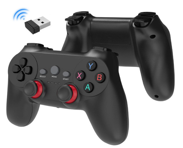 PC dual wireless controller Android TV TVBOX computer one-to-two game controller usb dual controllers