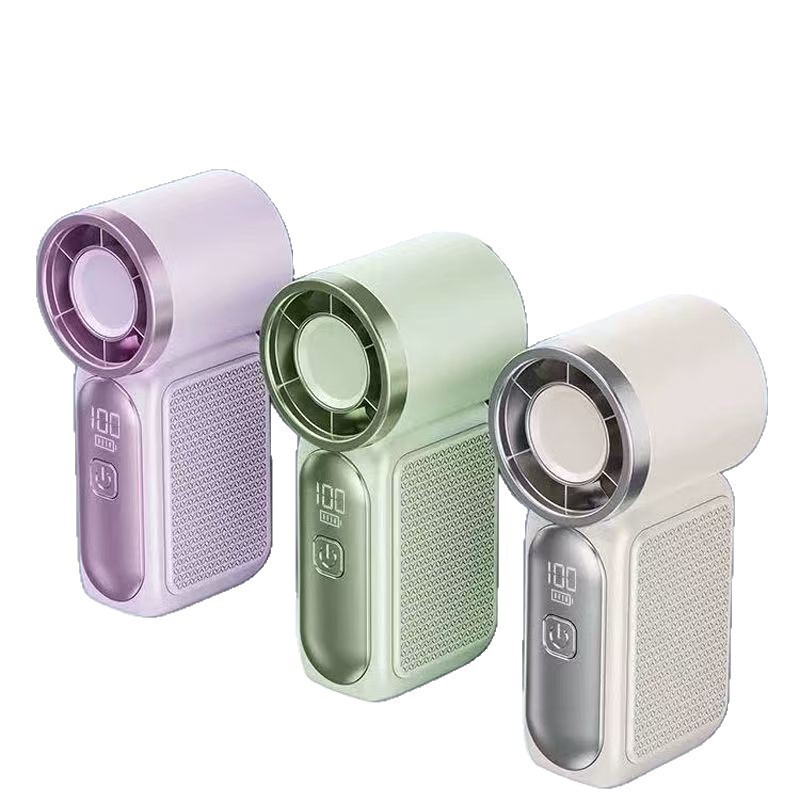 x688 high-speed mini handheld fan USB rechargeable battery life turbo violent portable outdoor small fan