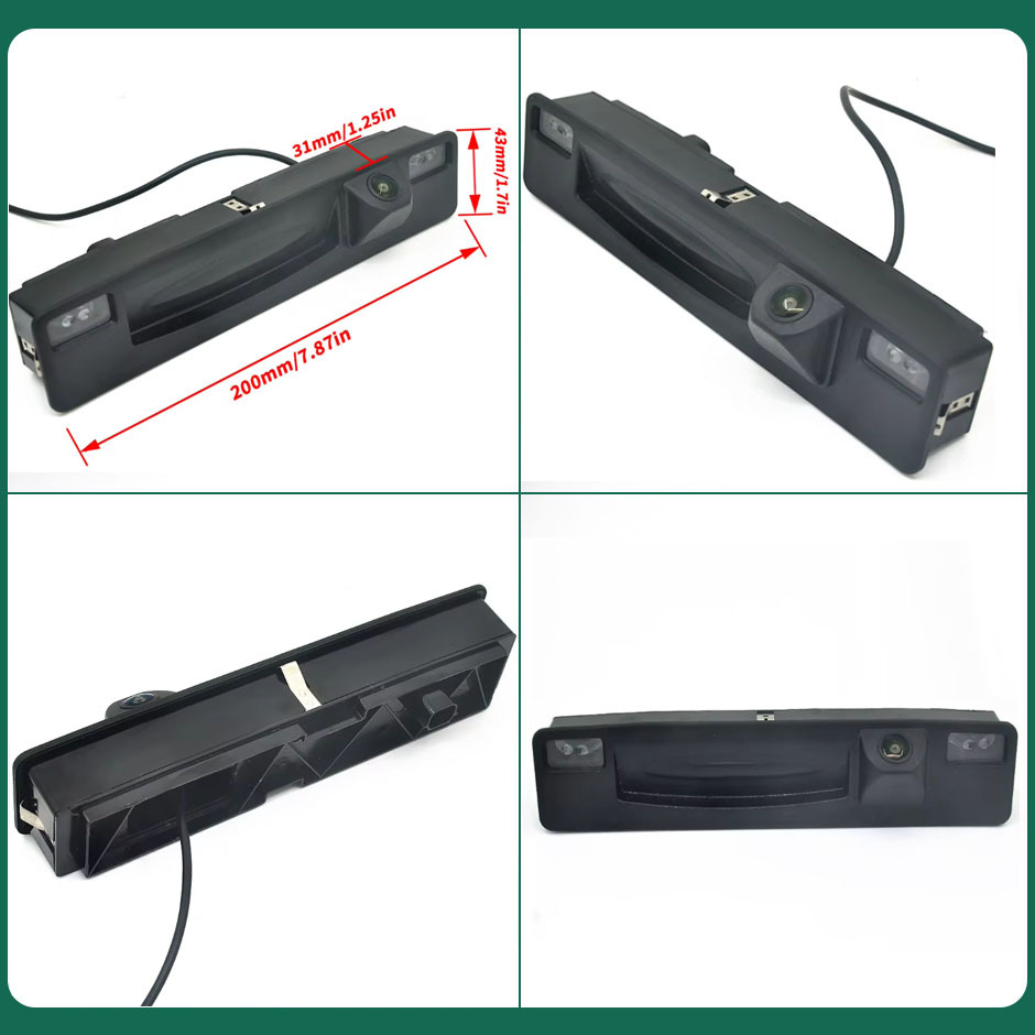 Volkswagen/Audi/BMW/Ford/Mercedes-Benz handle pull handle reversing camera AHD rear view car 1080