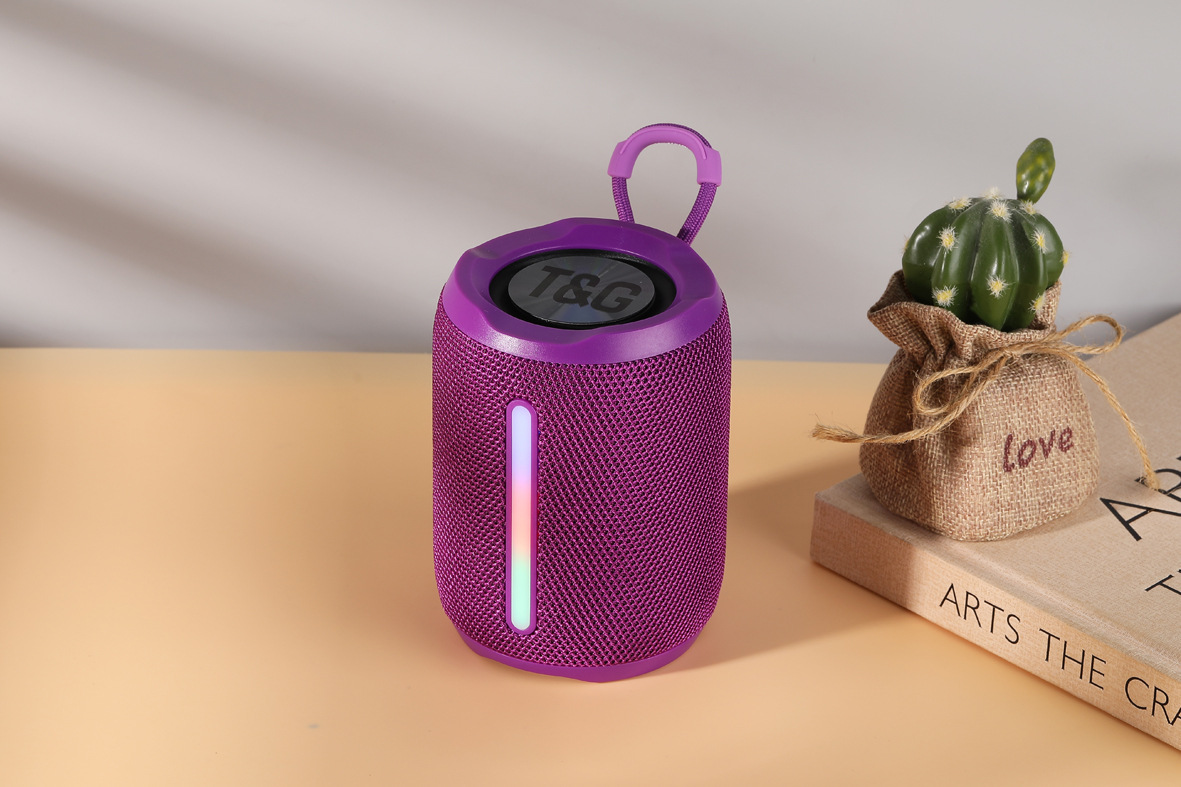 Gift TG679 Bluetooth Speaker Outdoor Wireless Card Slot Portable TWS Bass Handheld Small Audio