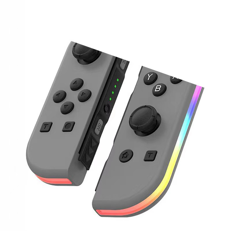 Switch Left and Right Handles Joycon Small Handle Bluetooth Handle NS Private Mold Game Wireless RGB Light Handle