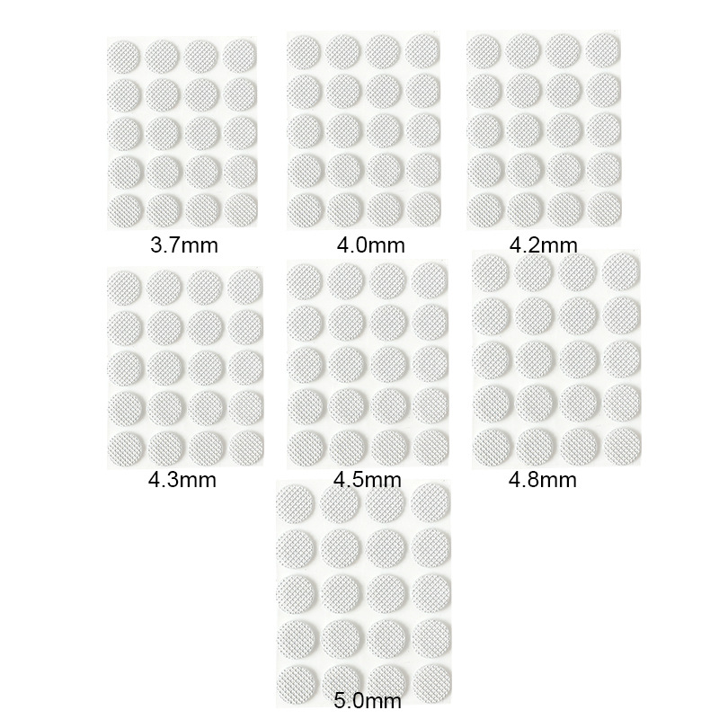 3.7-5mm In-ear Headphone Dust-proof Mesh Earbud Tube Steel Mesh Filter Sound Mesh with Glue Headphone Accessories