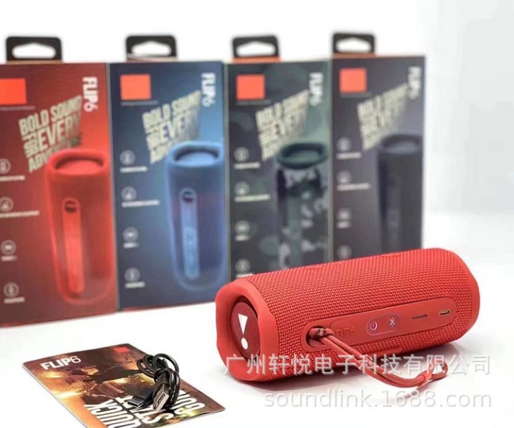 High Quality Flip6 Speaker Waterproof Outdoor Portable Handy