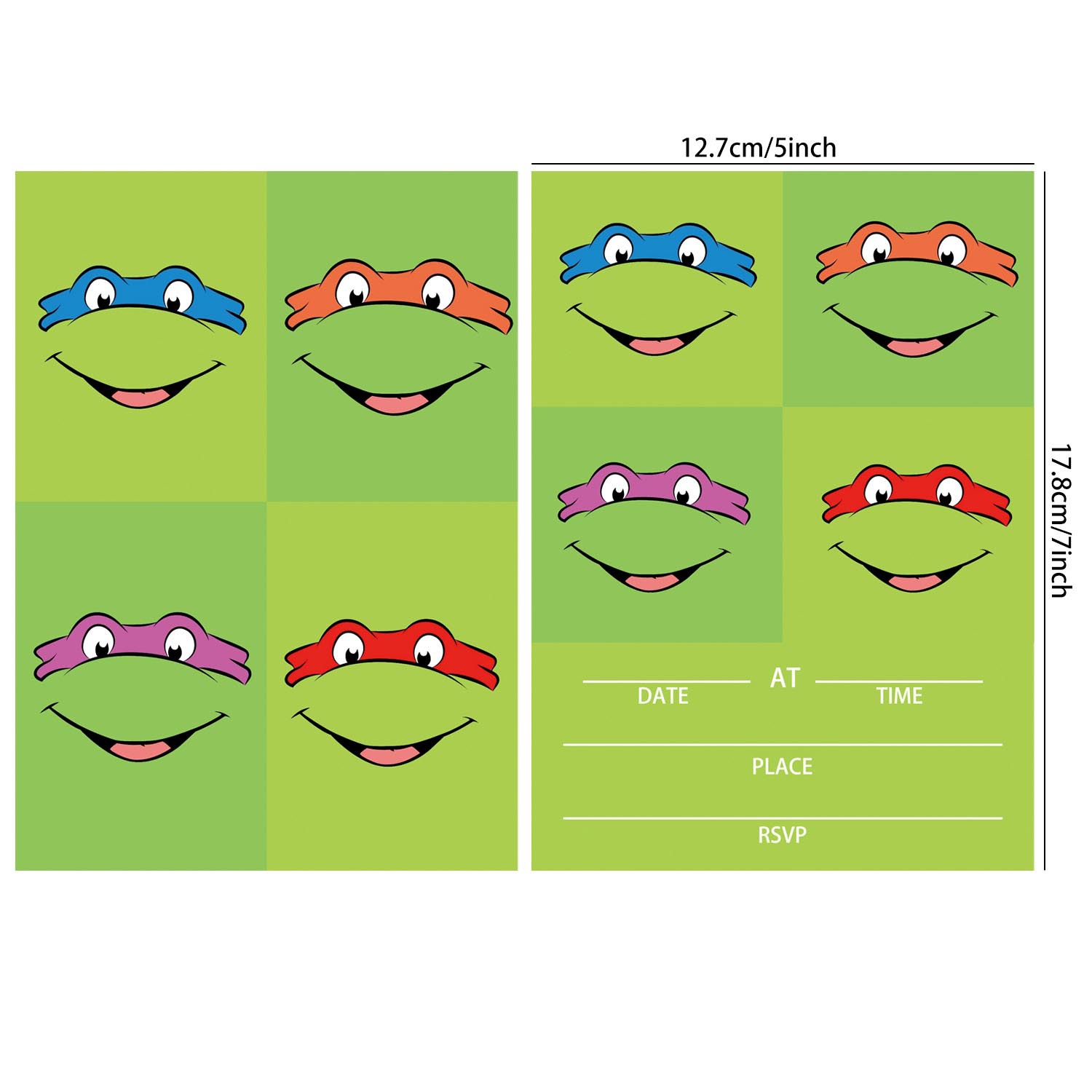New Teenage Mutant Ninja Turtles Theme Children's Birthday Party Tableware Paper Plate Napkin Tablecloth Bunting Flag Cake Decoration