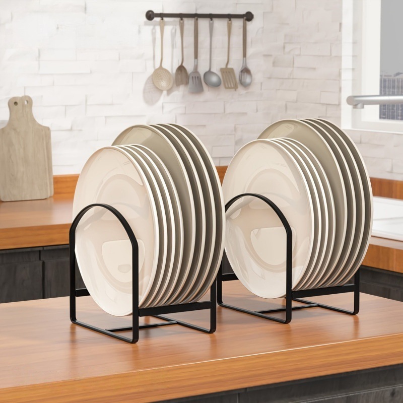 Japanese style kitchen bowl and dish rack cabinet plate rack draining bowl plate holder household tableware organizing storage rack