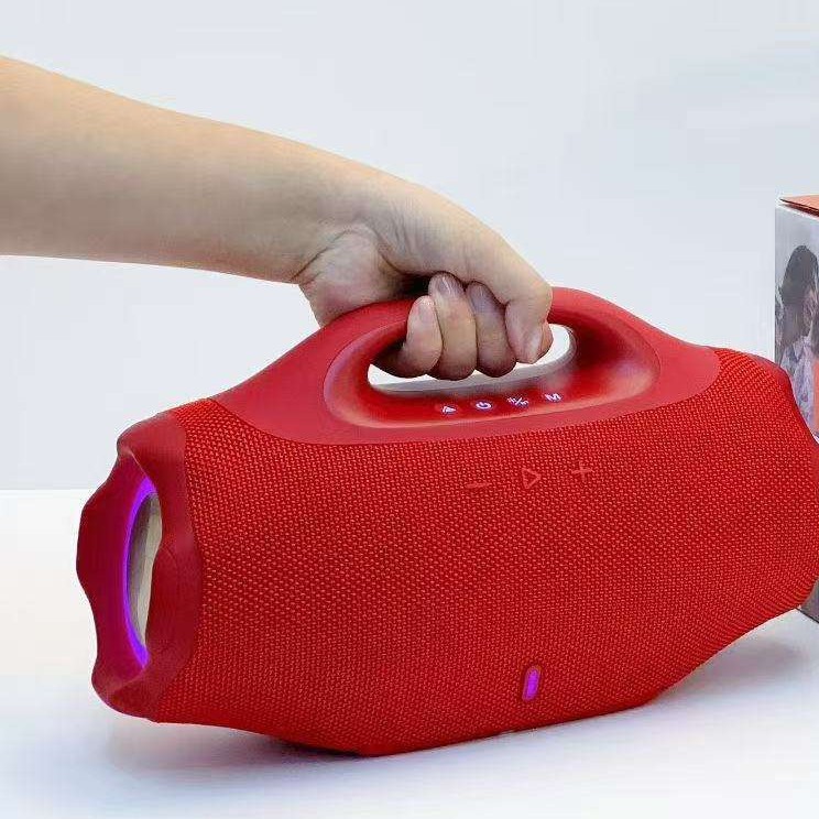 40W LED BOOMBOX4 Big War God 4 LED Light Wireless Bluetooth Speaker Outdoor Portable Customizable