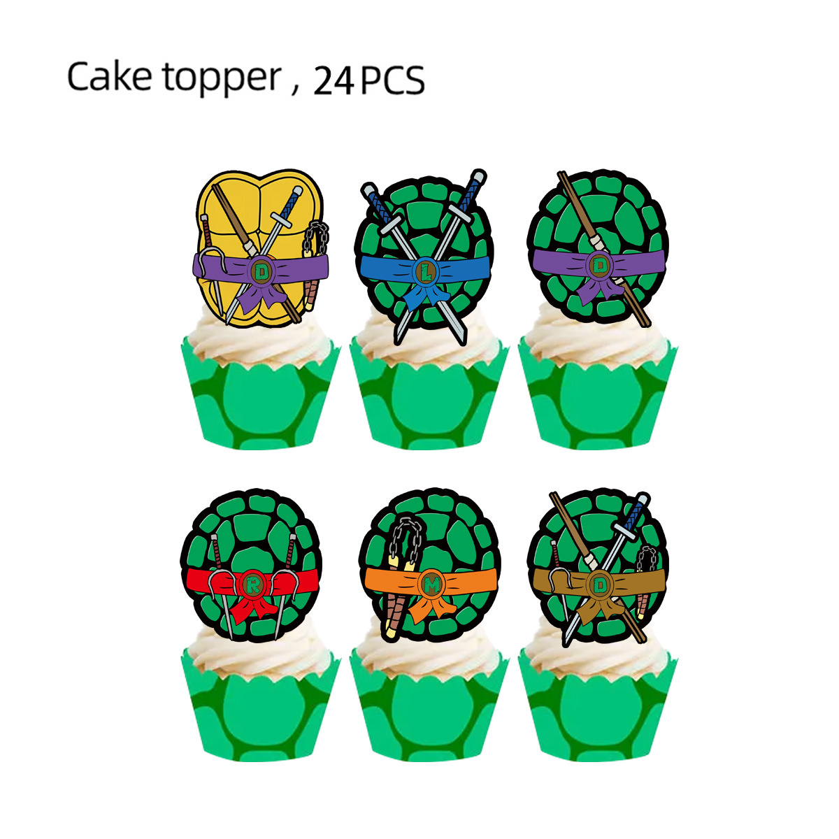 小插排24pcs-新忍者神龟
