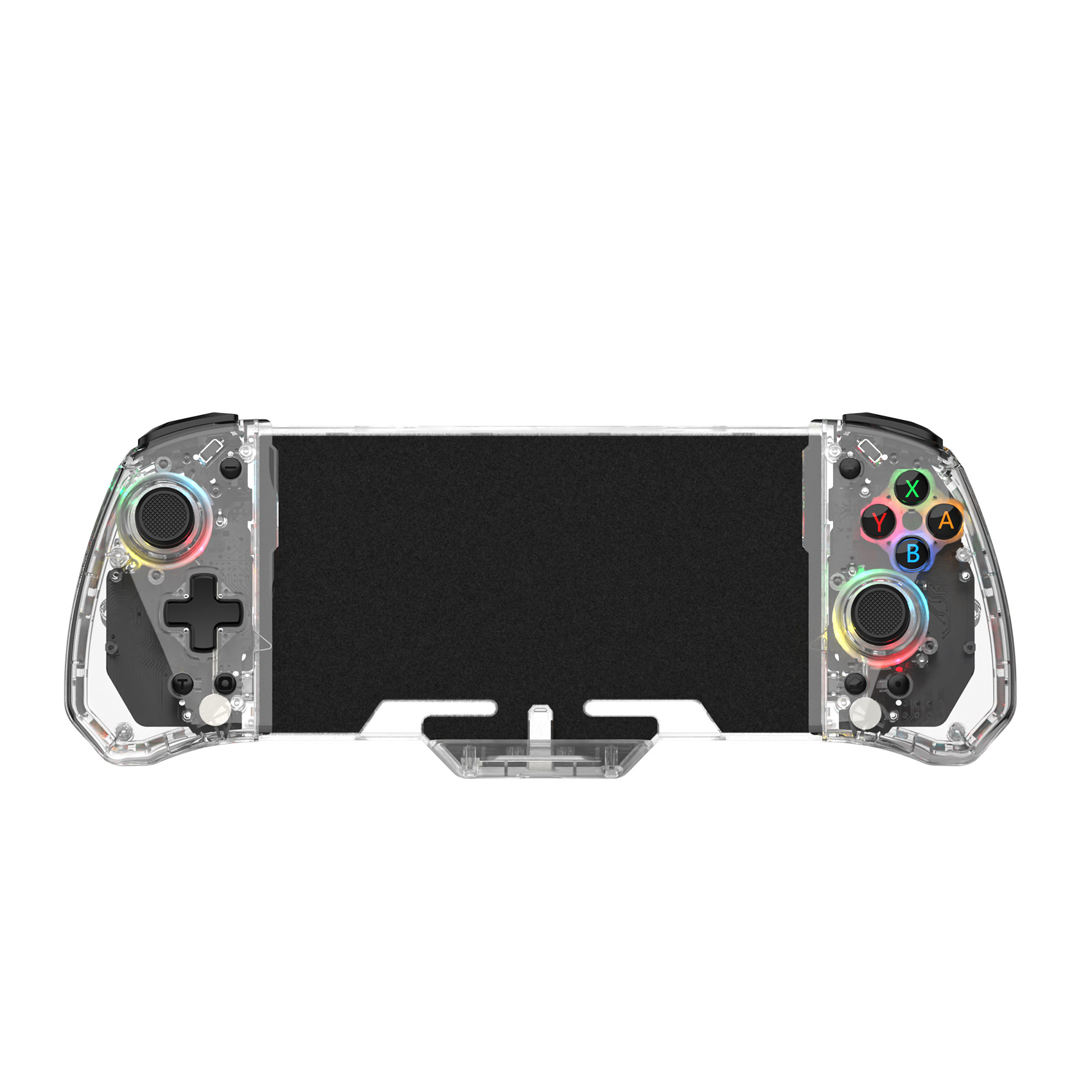 LinYuvo Lianyou switch plug-in game handle colorful RGB light back button metal joystick left and right handle