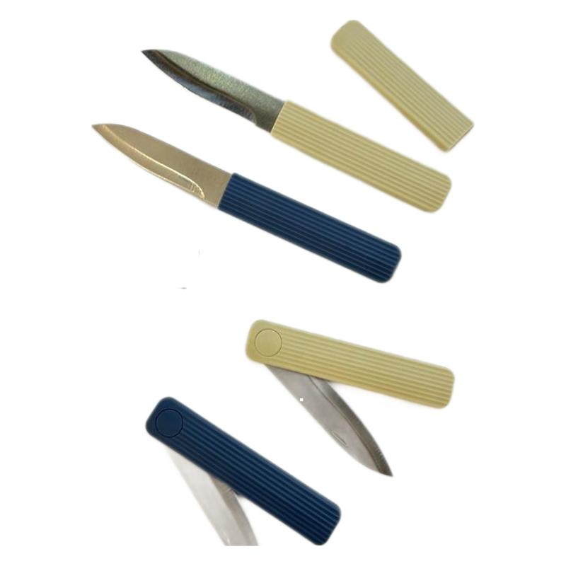 Stainless steel fruit knife straight knife household with knife cover small knife for opening express fruit peel knife barbecue knife Japanese style new multi-purpose