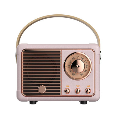 Radio Bluetooth Speaker Portable Gift Mobile Phone Subwoofer Nostalgic USB Mini Speaker HM11