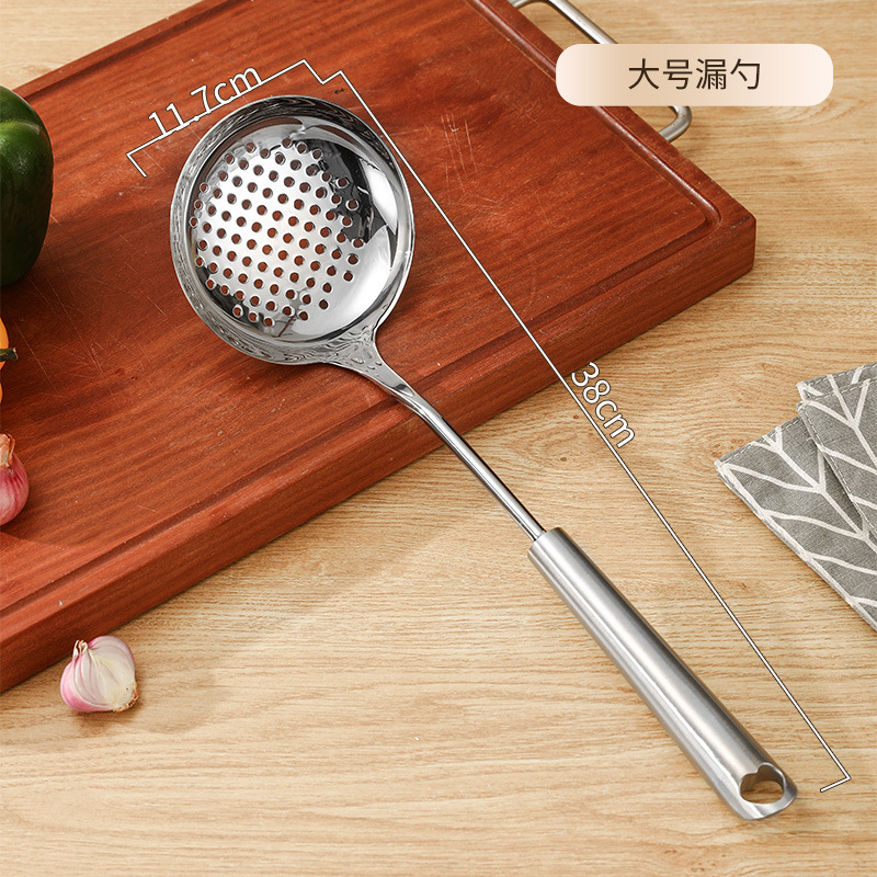 316L stainless steel spatula, soup spoon, household spatula, cooking spoon, cooking spatula, mushroom spatula, slotted spoon series