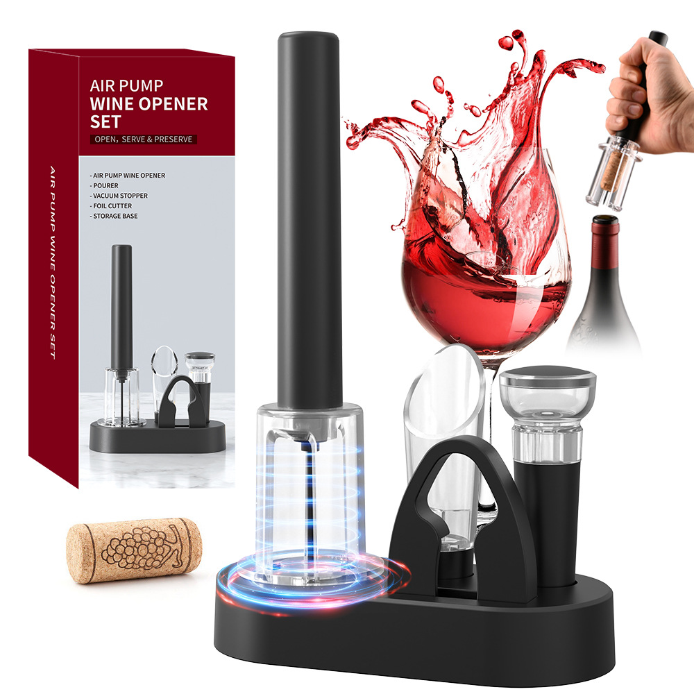 KLT Direct Supply Air Pressure Wine Opener Kitchen Trace-free Wine Opener Wine Needle Type Air Pressure Wine Opener