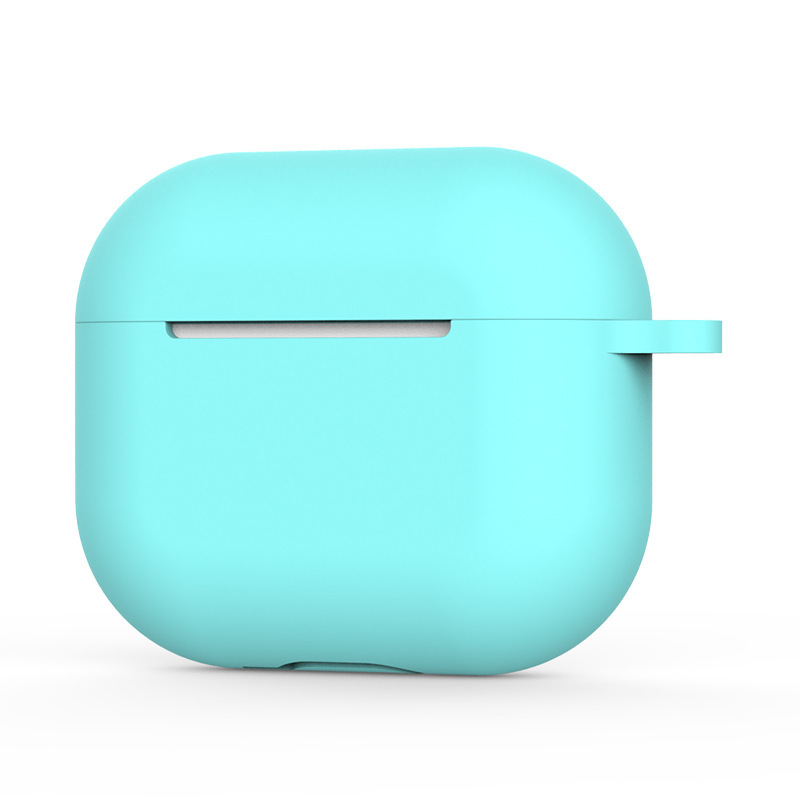 Apple Headphone Protective Case AirPods 3 Headphone Case Wireless Bluetooth Headphone Protective Cover Silicone Headphone Case