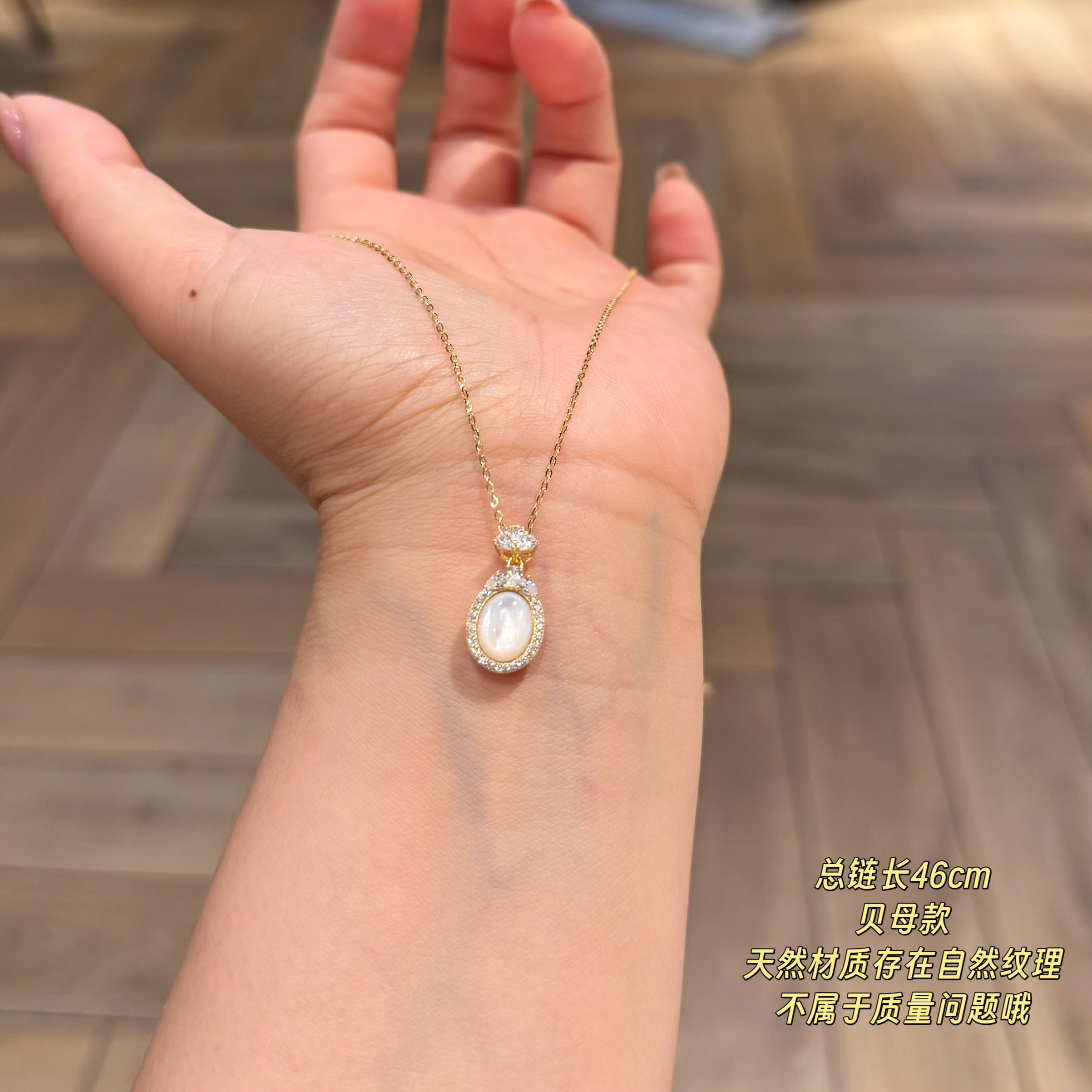 Guli Guli New S925 Sterling Silver Delicate Sweet Necklace Collarbone Chain 07827
