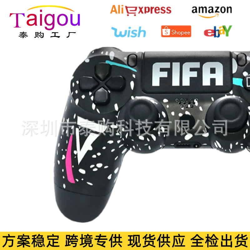 P4 wireless game controller P4 Bluetooth controller with light bar dual vibration S4 controller