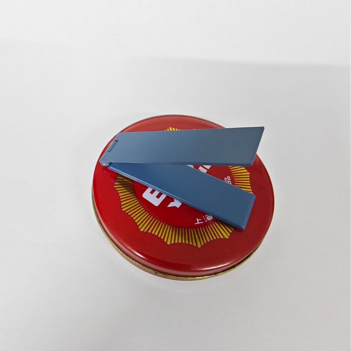 Metal One-line Foldable Phone Stand Thin Light Mini Back Sticker Stand Multifunctional Flip Desktop Stand