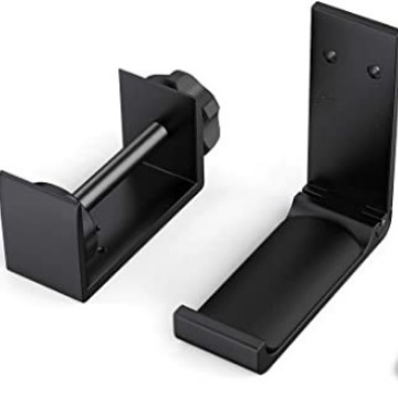 Private mold gaming headset folding stand, over-ear desktop storage hanger, backpack stand, metal no-drill stand