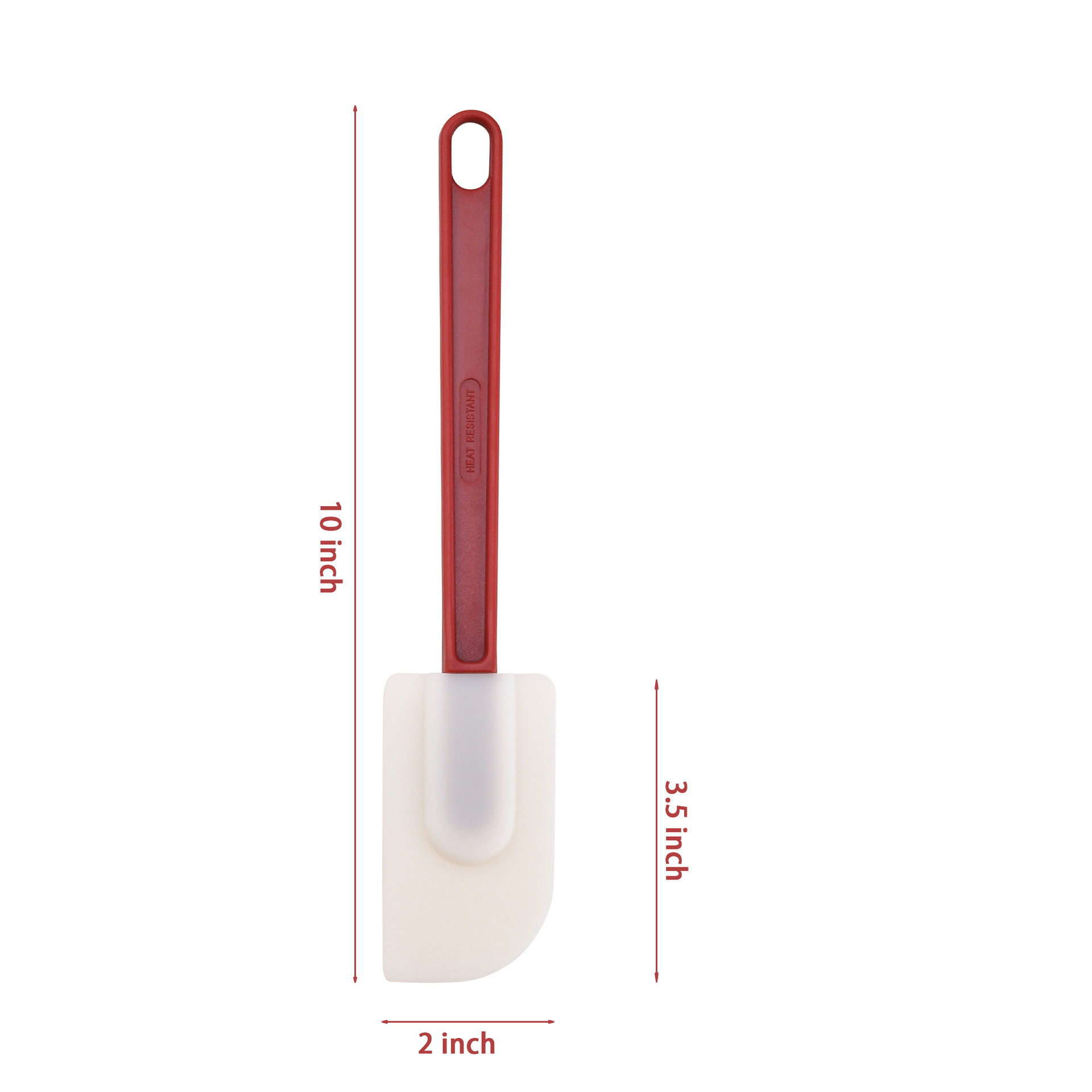 Cream Silicone Scraper Spoon Type Spatula Baking Tool Cake Cream Scraper Spatula