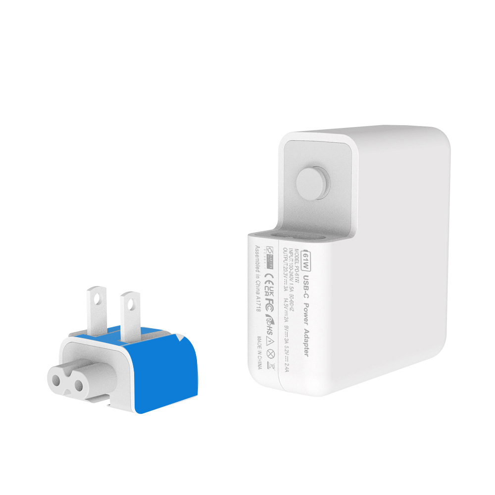 PD61W87W Fast Charger for Apple Laptop GaN Charger Macbook Power Adapter